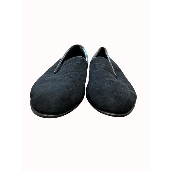 Florsheim Designer Collection men’s black suede loafer shoes size 9D SKU 6271 main image 10